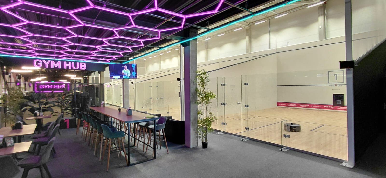 Advanced Squash Court Engineering – Moveable Wall Systems by COURTWALL